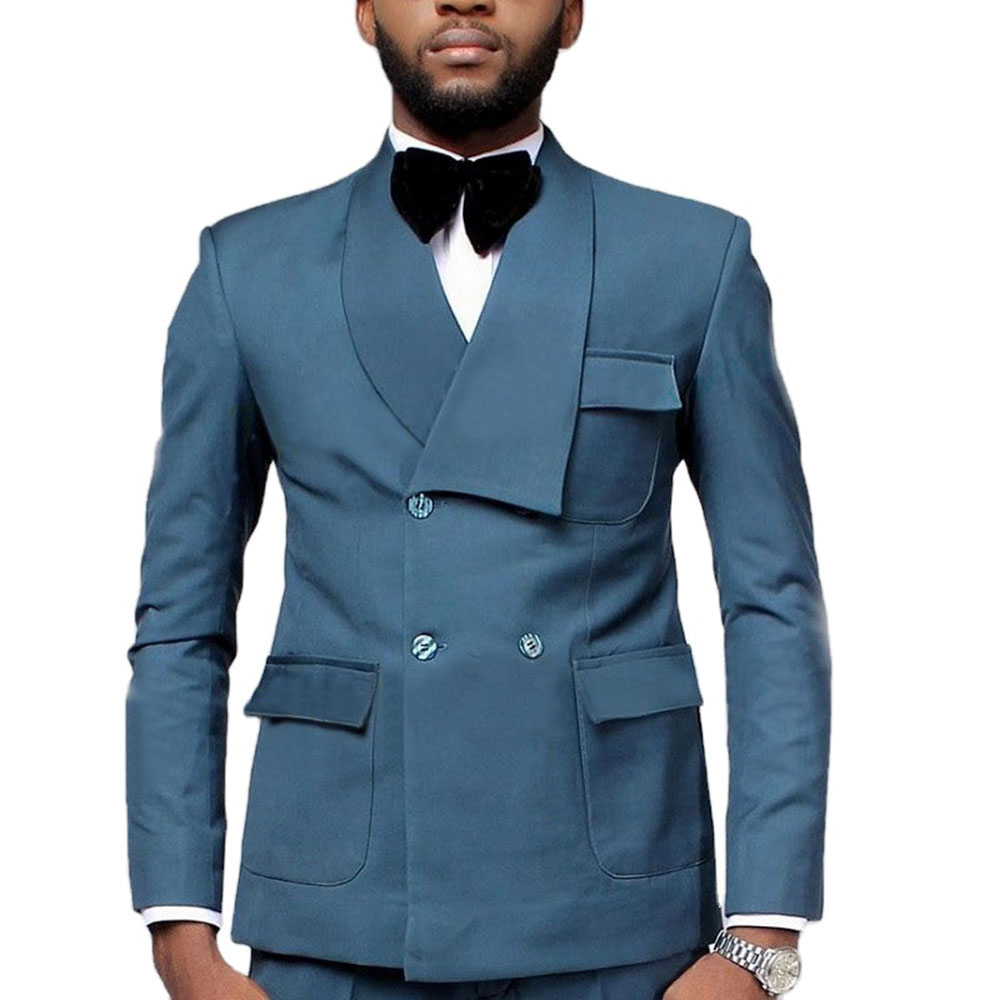 Latest Men Formal Wear - Mais recente design duplo breasted lago