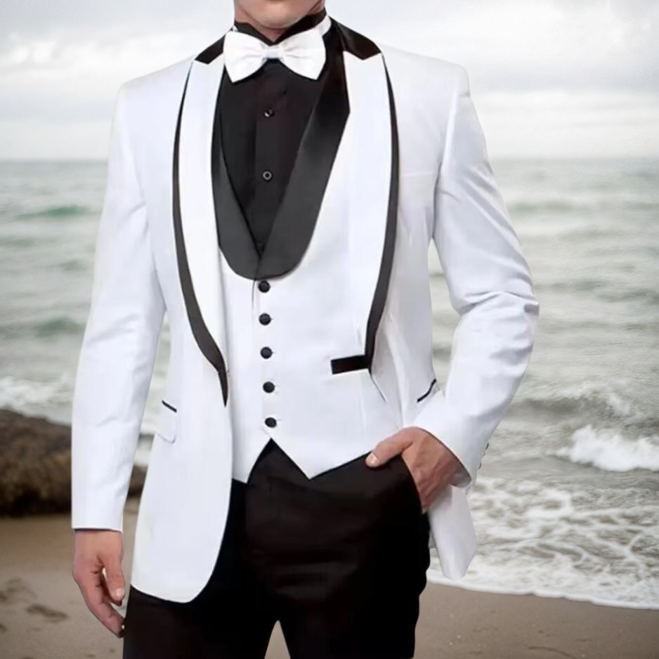 Latest Men Formal Wear - Mais recentes ternos de casamento brancos