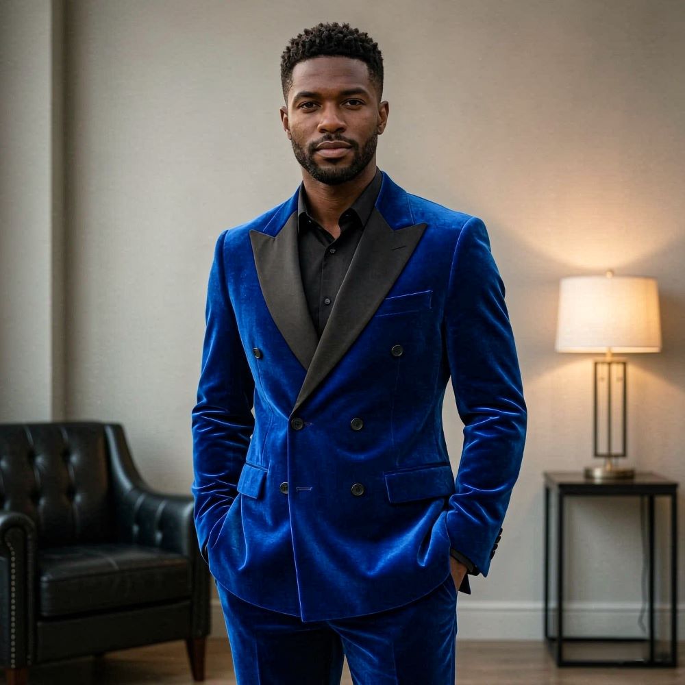 Ternos de Veludo Formais Mascu - Formal Wear For Men In Wedding avaliação e preço