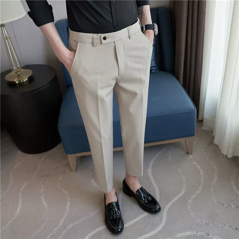 Calça Social Masculina Plus Si - Men Formal Wear Set avaliação e preço