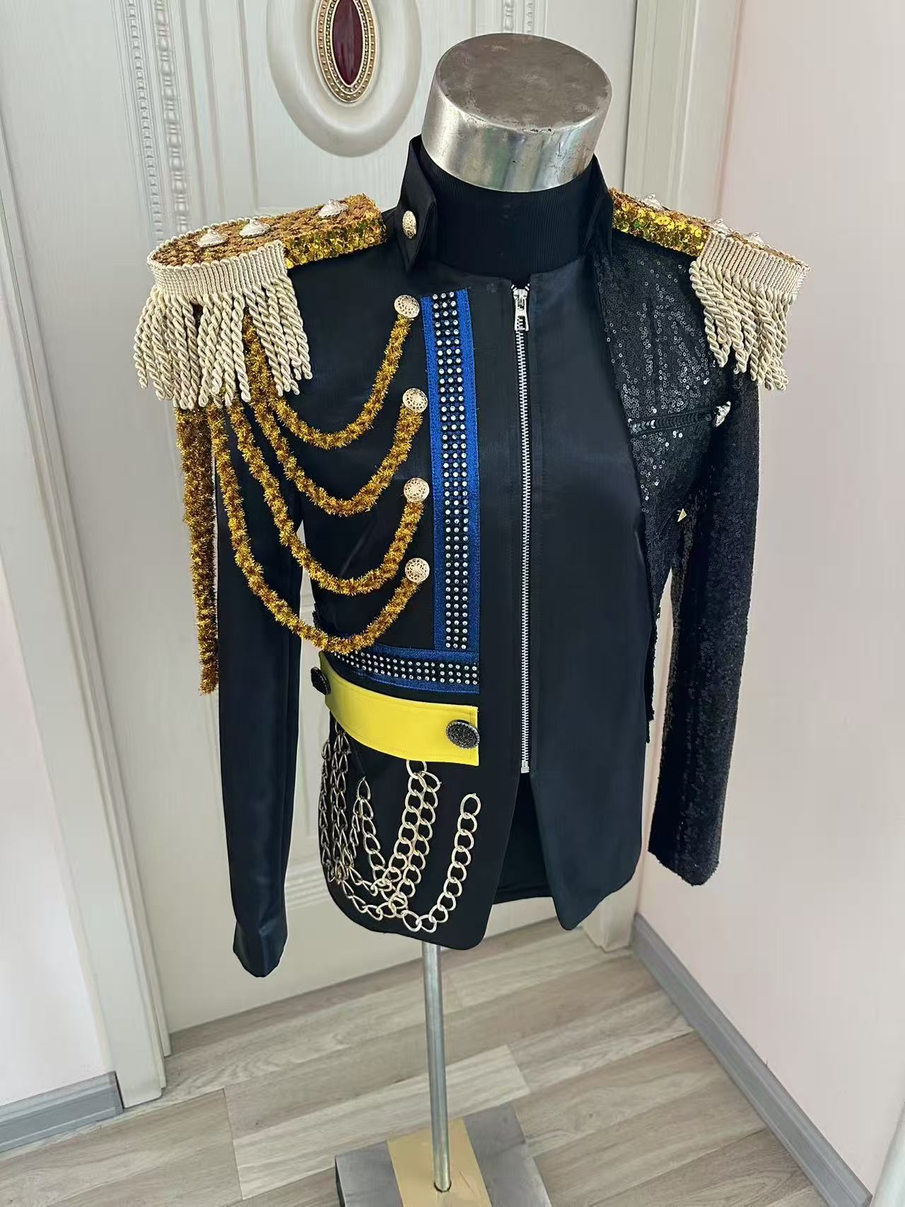 Novos homens borla jaqueta rea - Formal Wear For Men In Wedding avaliação e preço