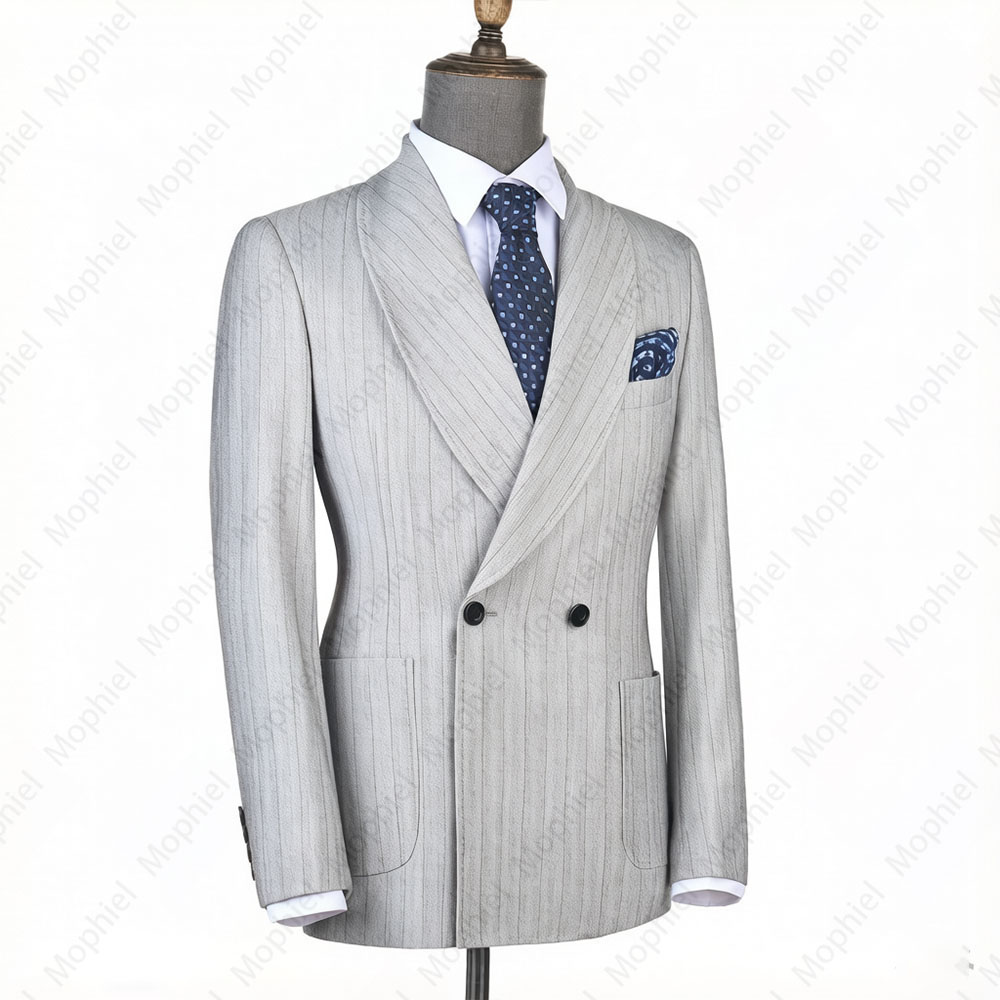 Ternos Masculinos Mophiel Cinz - Formal Wear For Men In Wedding avaliação e preço