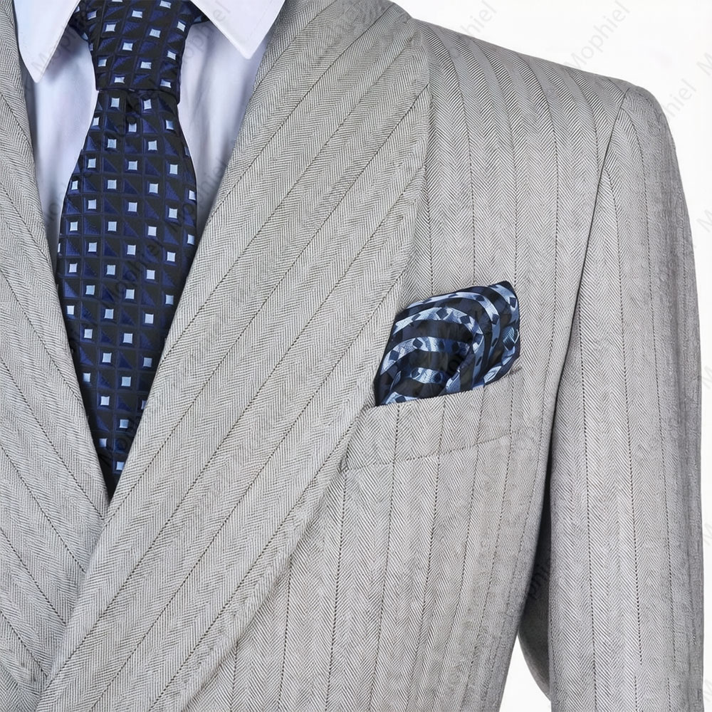 Ternos Masculinos Mophiel Cinz - Formal Wear For Men In Wedding avaliação e preço