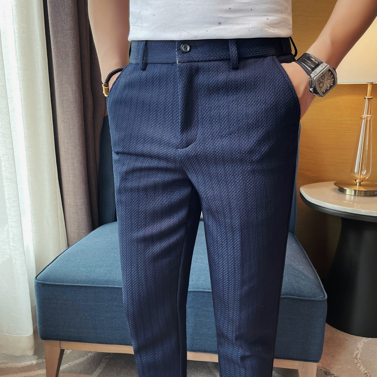 2025 primavera verão novos hom - Men Formal Wear Set avaliação e preço