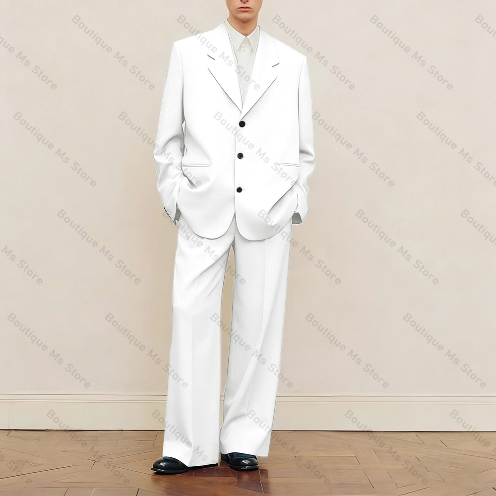 Conjunto de terno preto oversi - Formal Wear For Men In Wedding avaliação e preço