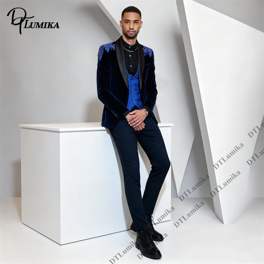 Conjunto Masculino Peagent de  - Formal Wear For Men In Wedding avaliação e preço