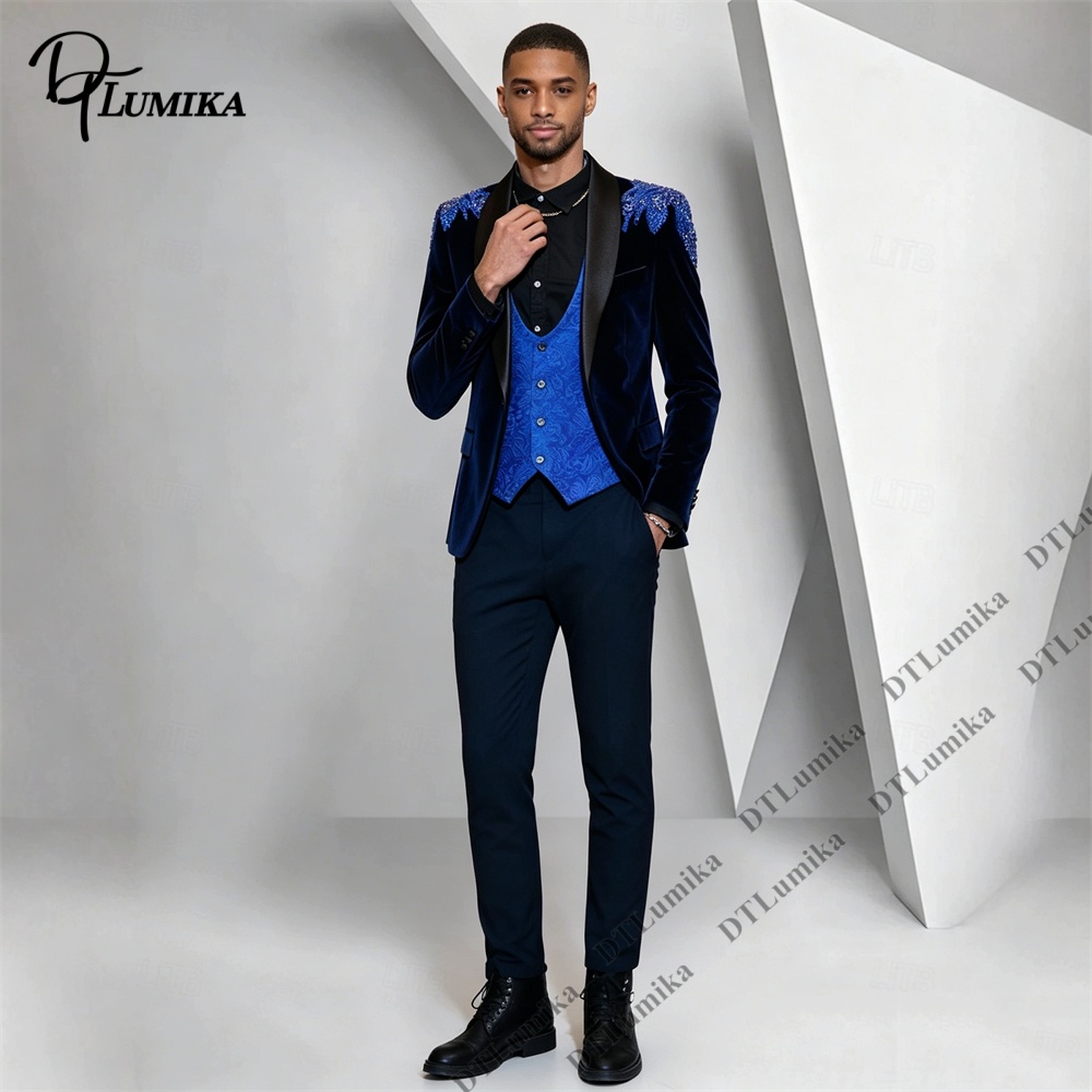 Conjunto Masculino Peagent de  - Formal Wear For Men In Wedding avaliação e preço