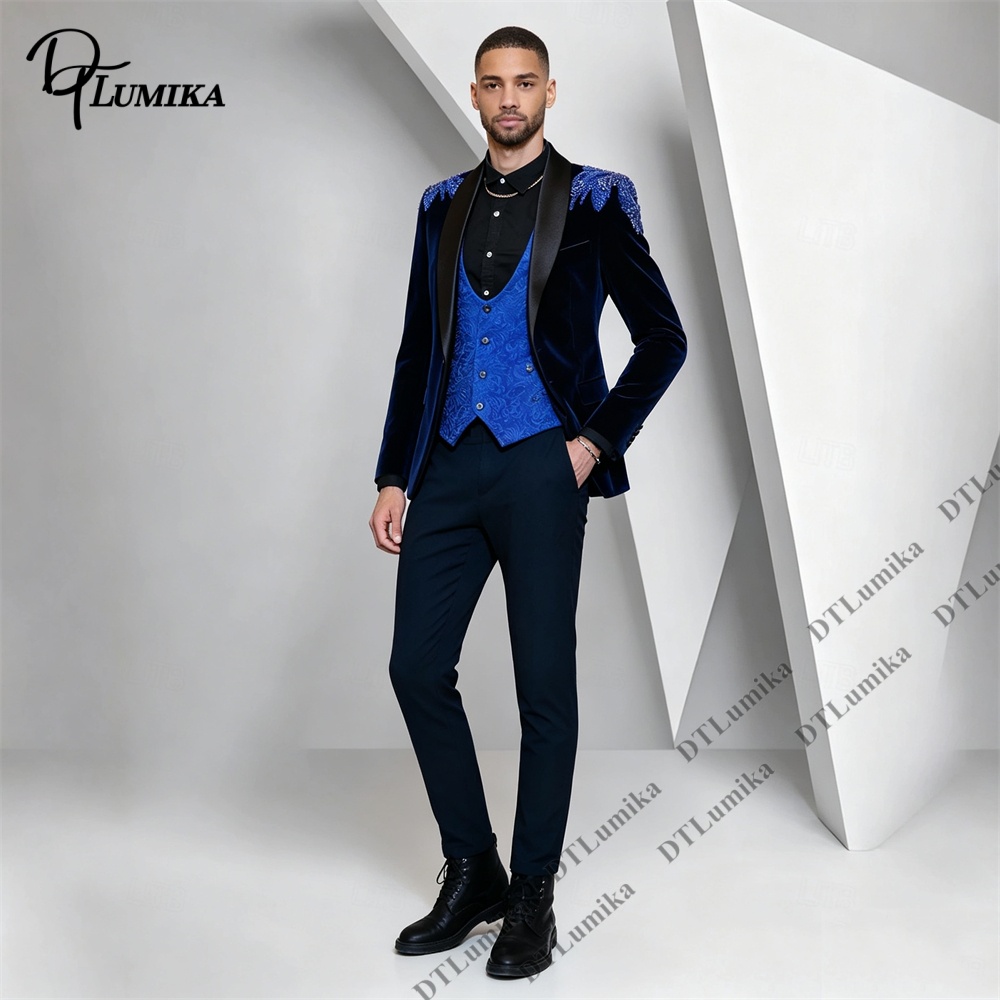 Conjunto Masculino Peagent de  - Formal Wear For Men In Wedding avaliação e preço