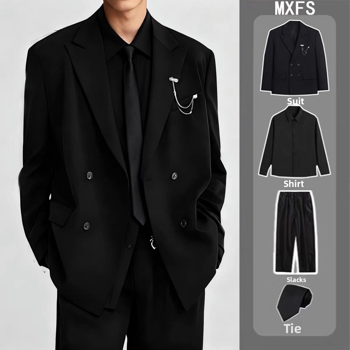 Conjunto de Terno Casual Trans - Men'S Formal Wear For Engagement avaliação e preço